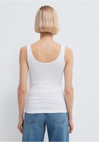 Mavi Kadın Atlet Basıc Tank Top 164156-620 beyaz