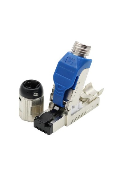 Cat. 8 Rj45 Endüstriyel Tip Ip20 Stp Konnektör
