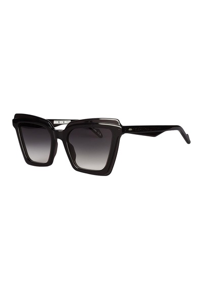 Original Vintage Sunglasses Gloss Gl 01 Black 52 Kadın Güneş Gözlüğü