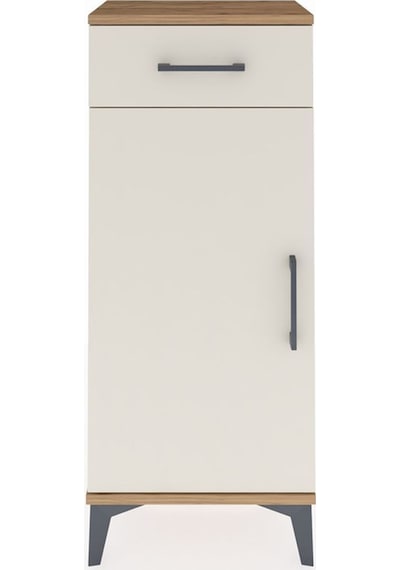 Arges Komodin Tek Raflı Tek Çekmeceli Tek Kapaklı 44x30x106 Çam-aytaşı Atlas Çam