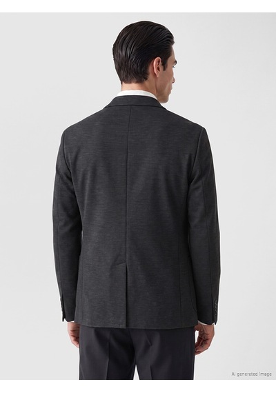 Lcw Busıness Siyah Slim Fit Erkek Blazer Ceket