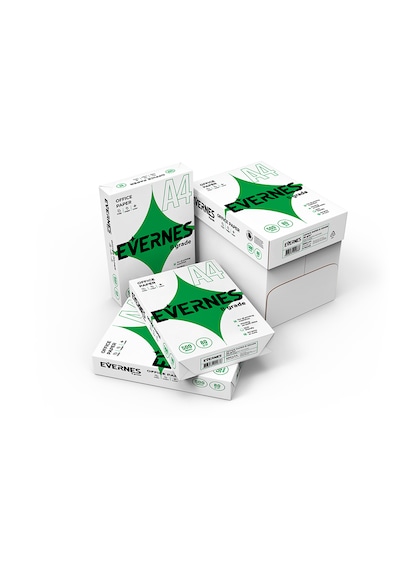 Evernes A4 Fotokopi Kağıdı 80gr 5 Paket 2500 Yaprak 1 Koli A4