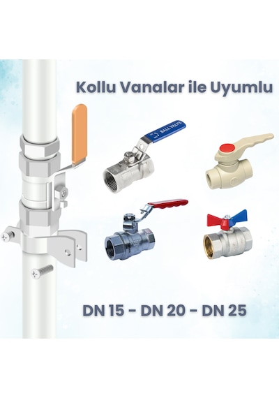 Zigbee Pilli Su Gaz Vana Kontrolcüsü Tuya, Smart Life Uyumlu