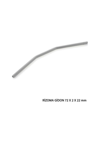 Tvs Raider Uyumlu Rizoma Gidon Gümüş Gri 72 X 8 X 22
