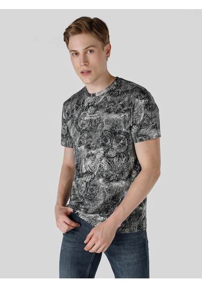 Colin's Colins Gri Erkek Tshirt K.Kol Cl1064900 Q1.V2 Gra 001