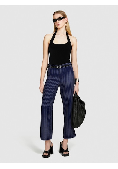 Sisley %100 Keten Paçaları Dikişsiz Düz Paça Çizgisiz Pantolon Kadın Haki Mix Pantolon - 324p4nthlf055 Sisley %100 Keten Paçaları Dikişsiz Düz Paça Çizgisiz Pantolon Kadın Haki Mix Pantolon - 324p4nthlf055