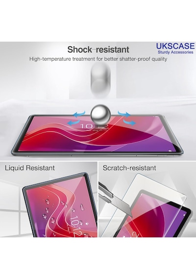 Lenovo Tab M11 11'' Tb330fu Uyumlu Temperli Cam Ekran Koruyucu 2 Adet