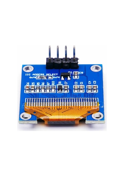 0.96" Mavi Oled Lcd Modül 128 x 64 Pixel IIC I2C Seri 0.96” Ekran Göstergesi