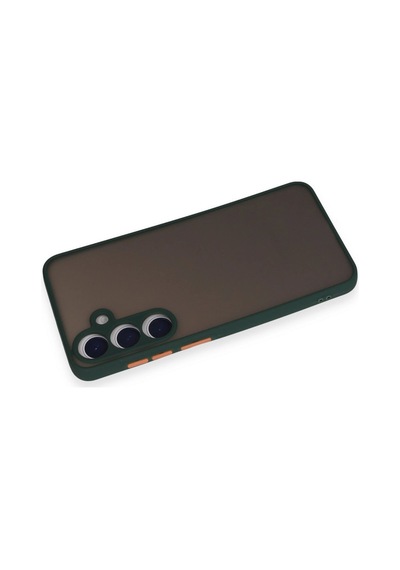 Samsung Uyumlu Galaxy S24 Kılıf Montreal Silikon Kapak Yeşil