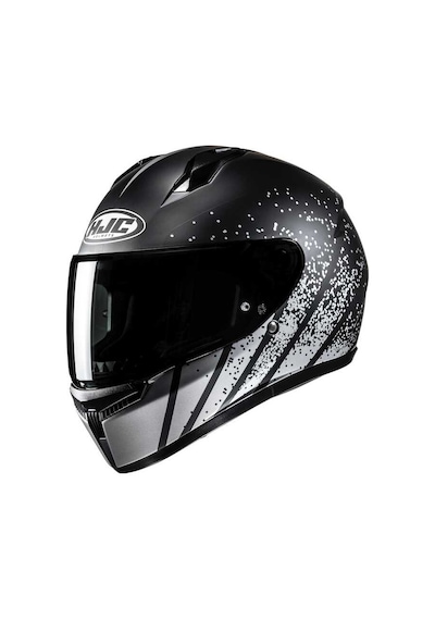 Hjc C10 Haven Mc5sf Kask Siyah Gri