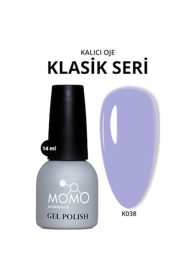 Momo Professional Kalıcı Oje K038 Lila 14 Ml