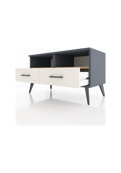 Hyperion Şifonyer 2 Raflı 2 Çekmeceli 88x44x48 Antrasit-çam/aytaşı Çam/aytaşı Hyperion Şifonyer 2 Raflı 2 Çekmeceli 88x44x48 Antrasit-çam/aytaşı Çam/aytaşı