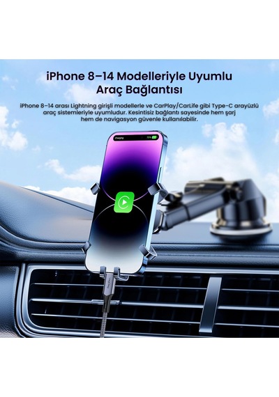 27w 3a Usb Type-c To Lightning Apple Uyumlu iPhone iPad Hızlı Şarj Ve Data Kablosu 1.2 Metre Standart