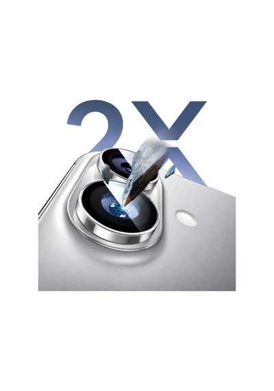 Buff İphone 17 Titan Metal Kamera Lens Koruyucu Silver Gümüş