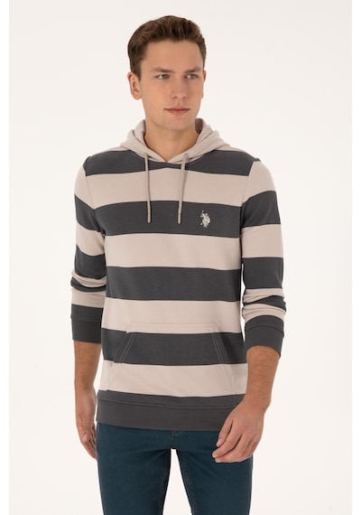 U.s. Polo Assn. Erkek Gri Sweatshirt 50316366-vr024 Grı