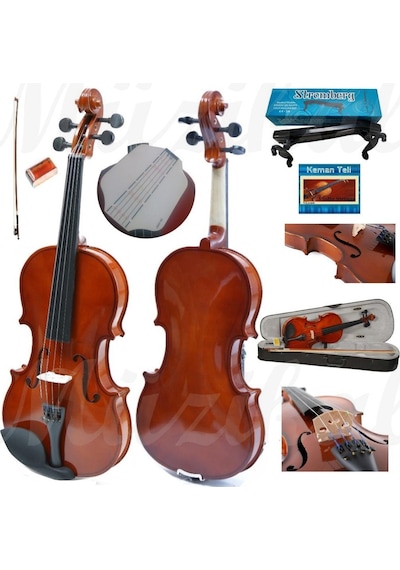 Stromberg 4/4 Parlak Öğrenci Kemanı Full Set