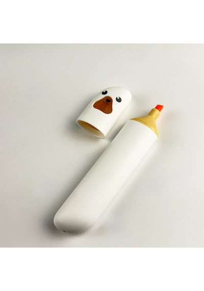 Sevimli Hayvan Figürlü Fosforlu 5'li Kalem Seti Mikro Renkli Highlighter Kalem Çeşitleri