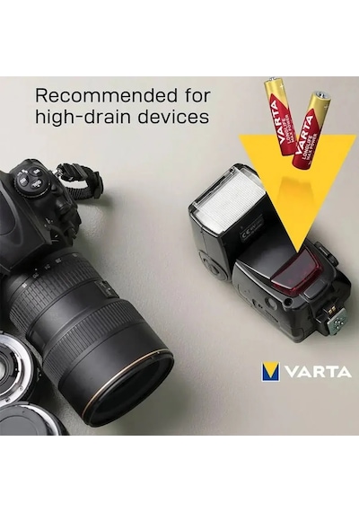 Varta Longlıfe Power İnce Alkalin Aa Kalem Pil 4lü Paket