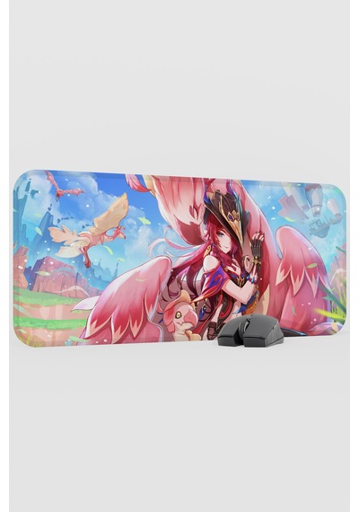 Chasca Genshin Impact Anime Gacha V5 - 70x30 Xl Gaming Mouse Pad Fare Altlığı