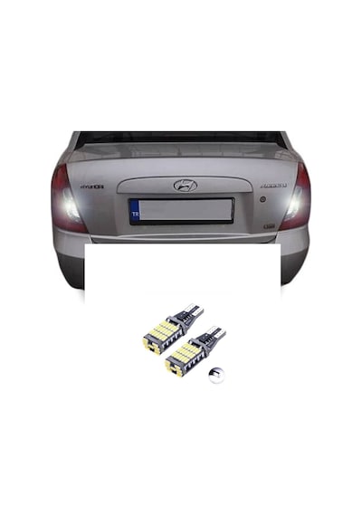 Hyundaı Accent Era Led Geri Vites Ampulü W16w T15