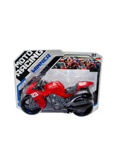 Moto Racing Yarış Motoru 29 Cm Kırmızı