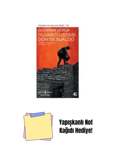 Duvarcı Ustası Don Gesualdo + Yapışkanlı Not Kağıdı