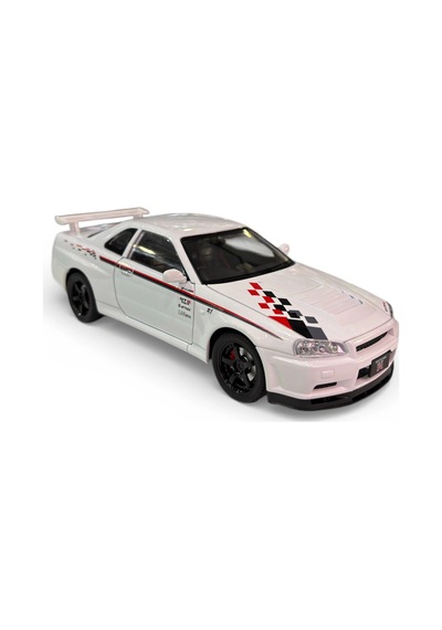 Hobbiez World 1/24 Nissan Gtr R34 - Nismo White