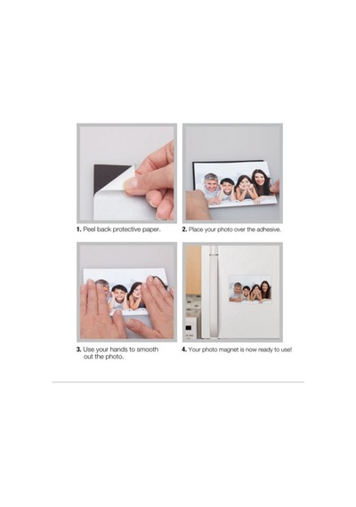 Tabaka Levha Miknatis, 1Mm Arkasi Yapişkanli Güçlü Foto Magnet