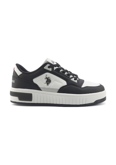 U.s. Polo Assn. Cypher 5fx Beyaz Kadın Sneaker 000000000101946725 Beyaz-sıyah Beyaz-  Siyah