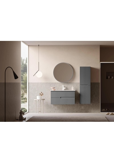 Orka Moonlıght 90 Tk Ck Alt Modül + Lavabo Mat Gri Diğer
