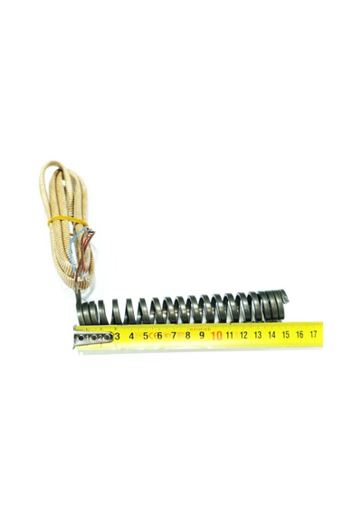 Spiral Isıtıcı Rezistans 155mm Boy-18mm Çap-650w-230v 1mt Kablolu