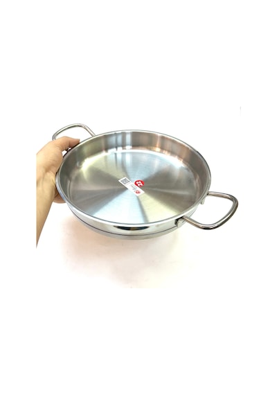 Paslanmaz Çelik Yumurta Sahanı 22 Cm Gümüş