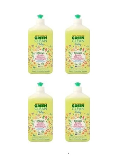 U Green Clean Green Clean Bitkisel Emzik Biberon Temizleyicisi 500 Ml x 4 Adet U Green Türkiye
