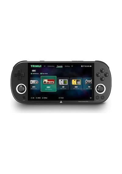 Trimui Smart Pro 4.96 Inch Ips Screen Handheld Game Console Open Source Linux System 128g Black