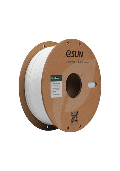 Esun Pla Basic Beyaz Filament 1,75mm 1kg - Bisiparisver
