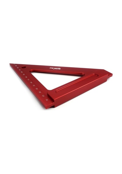 Rox Wood 0013 Aluminyum Üçgen Gönye 150    Mm