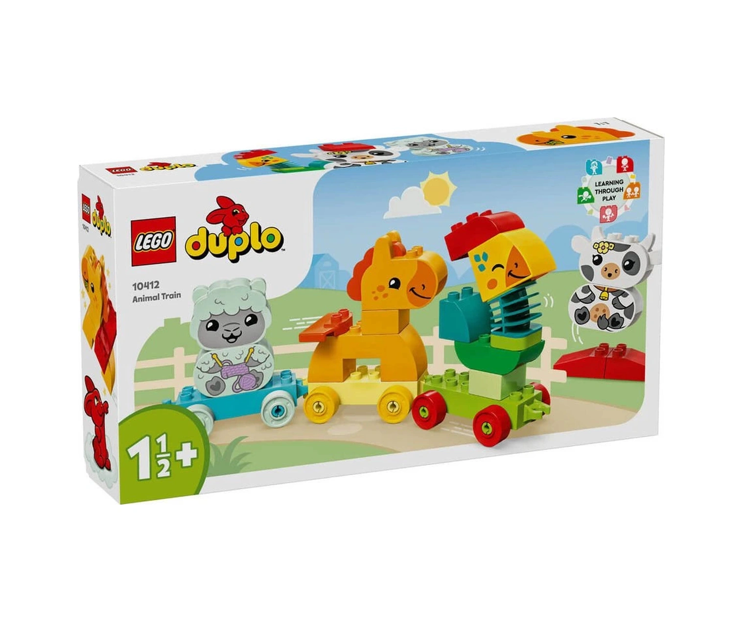 10412 Lego Duplo İlk Hayvan Trenim 19 Parça +1,5 Yaş