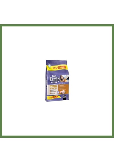 Pets Family Yetişkin Kedi Maması Tavuklu 2500+700g 1 Adet Hb006