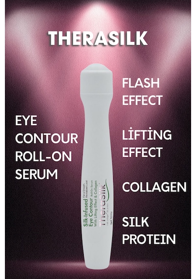 Therasilk Göz Çevresi İpek Proteinli Roll-on Serum With Lifting Effect & Collagen