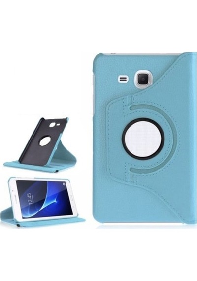 Samsung Uyumlu Tab 3 Lite Sm-T110,T113,T116 360 Dönebilen Stantlı Kılıf