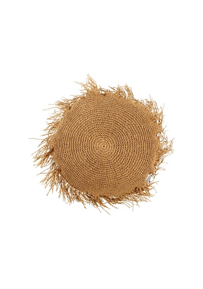 Mudo Home Valetta Yuvarlak Kırlent Naturel 50cm Diğer