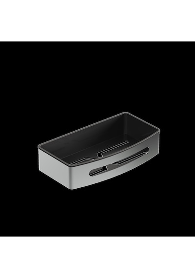 Aqua Bagno Smart Tekli Süngerlik 24 X 12,5 Cm. , Parlak Krom