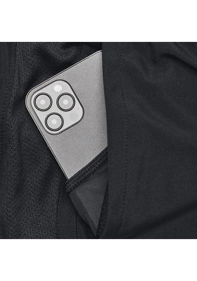 Under Armour Launch 5 Inch 2 In 1 Erkek Siyah Polo Yaka Tişört