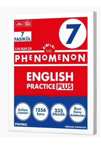 Fenomen Okul 2026 7. Sınıf Phenomenon English Practice Plus 7 Fasikül