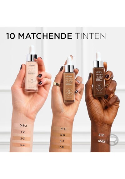 True Match Nude Serum Fondöten 30 Ml - 0.5-2 Very Light Genel