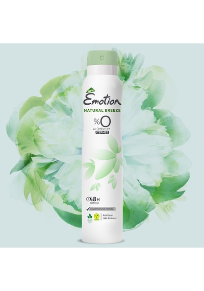 Emotion Natural Breeze Kadın Alüminyumsuz Vegan Deodorant 4x200 Ml