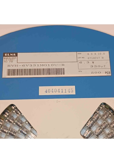 Rvh-6v331mg10u-r 330mf 6.3v 8x10 Smd Kondansatör 112 Adet