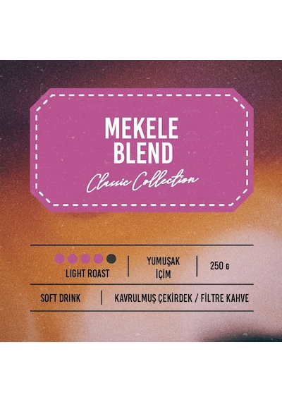 Addis Ababa Coffee - Mekele - Light Roast - Meyvemsi Moka Pot Kahve 4 x 250 G