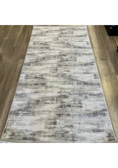 Hoom Rugs Markiz 1078 Gri Modern Pamuk Taban Halı Gri