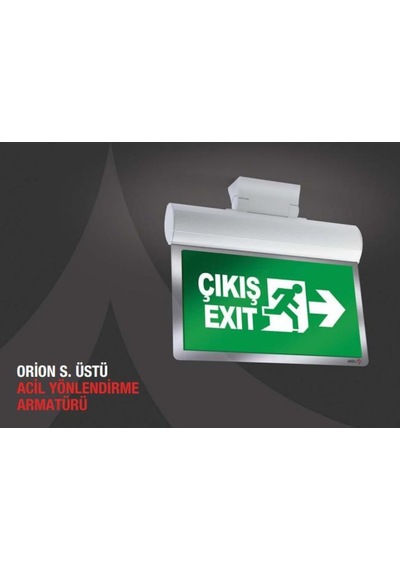 Arsel Orion Aeb-60223-L Acil Çıkış Yönlendirme Armatürü Sürekli V (542942172)